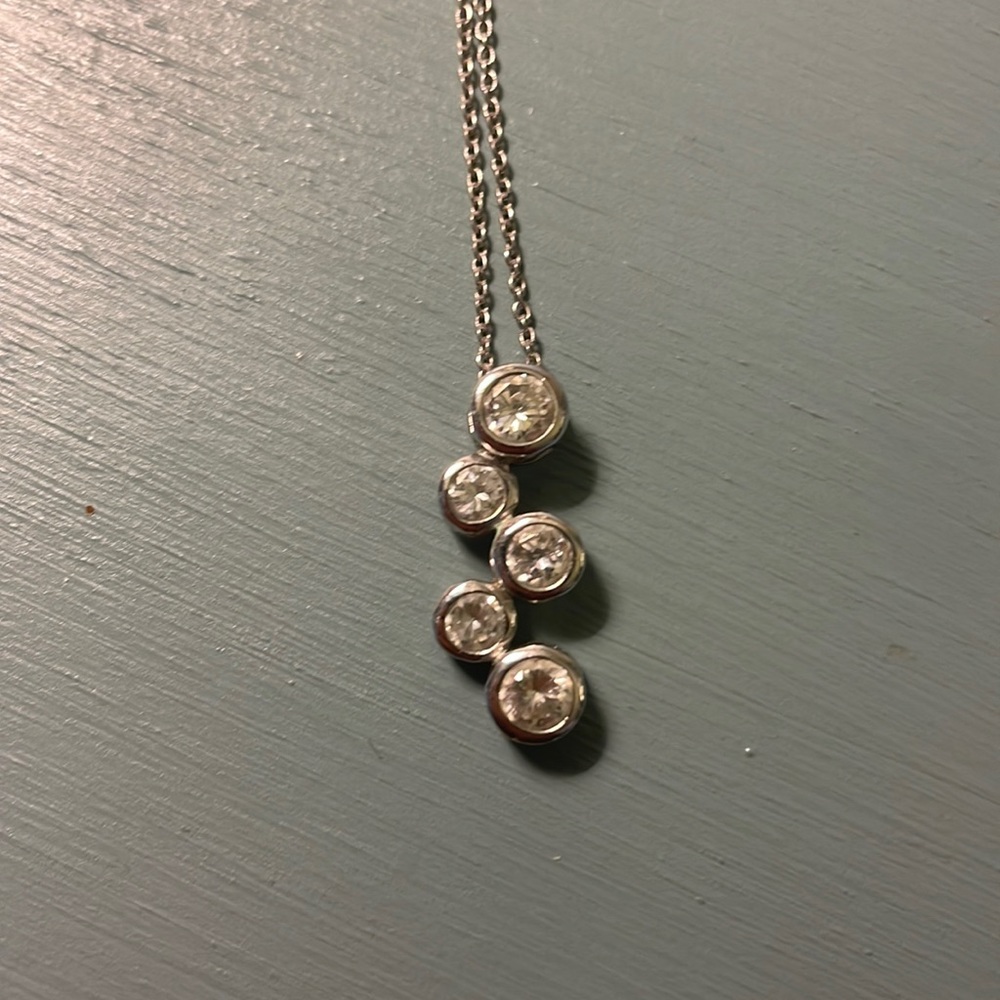 Beautiful silver necklace